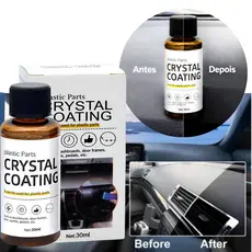 Kit Restaurador De Plástico oleo Revitalizador interno e externo Hidrofobico