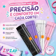 Guilhotina Cortador De Papel A4 Portátil Fácil Manuseio Escritório Lâmina para álbum de recortes