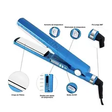 Chapinha Profissional Salāo Nano Titanium Temperatura 450°F Bivolt