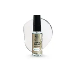 Óleo Reparador Capilar Perfumado Ultra Glossy - Brilho Intenso e Proteção Térmica - Brascare - 30 mL