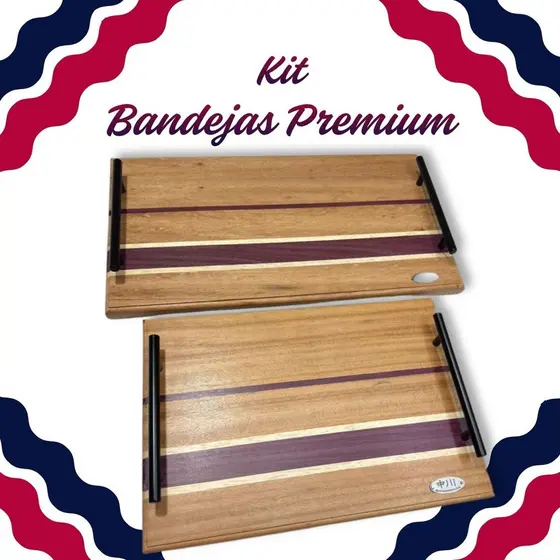 Kit Bandeja Marchetada 40x27 e 50x27