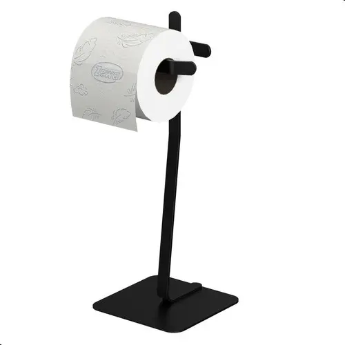 Porta Papel Higiênico Single Lisboa Preto