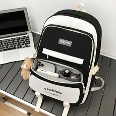 Versão coreana grande capacidade mochila pequena mulher estudante lazer viagem