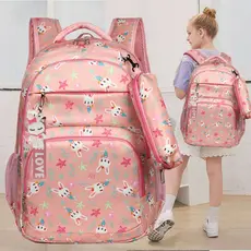 Mochila Escolar Feminina/ Menina /Menino Moda Grande kit Com Estojo Qualidade Premium