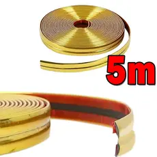 Fita metalizada para decoracao de Pvc 6mm/12mm/15mm/20mm/27mm Com Dupla face com 5 Metros