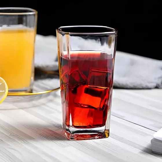 Kit Com Copos de Vidro Água Suco Vitamina Taças
