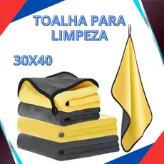 1/2/5/8 SUPER Toalhas Microfibra 30x40cm Tolha Dupla Limpeza geral pano limpeza automotiva panos
