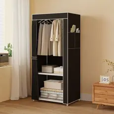 Guarda Roupa Dobrável Roupeiro Portátil Pequeno 56*44*146