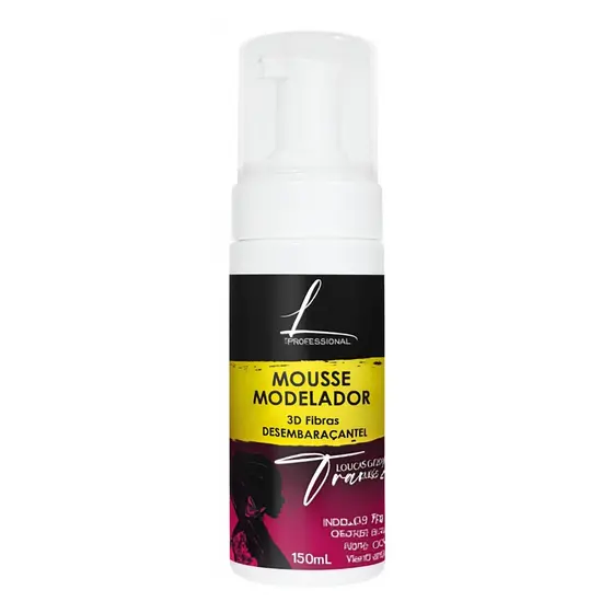 MOUSSE CAPILAR LOUCAS POR TRANÇAS RENOVADOR DE FIOS 150ML