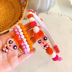 Tiara e Pulseiras Infantil Meninas Super Poderosas Kit Infantil Dia das Crianças Presente para Menina