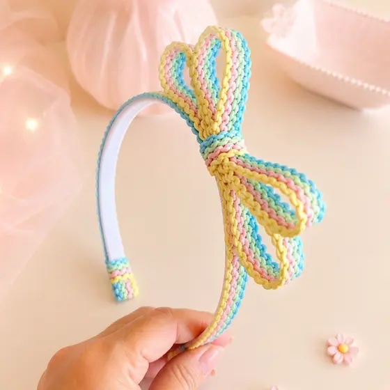 Tiara Infantil Candy Color Tiara Menina Delicada Arco Infantil Menina Arquinho Candy Color