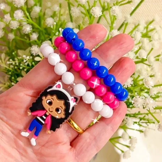 Pulseiras Casa Mágica da Gabby Pulseiras Infantil Gabby Acessórios Casa da Gabby