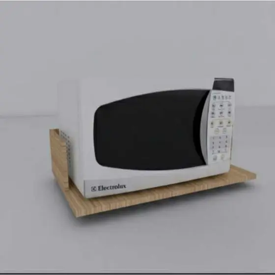 suporte para impressora e microondas mdf ja montado
