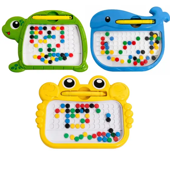 Lousa Magnética Infantil Mini com Caneta Brinquedo Educativo Coordenação e Criatividade