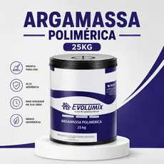 Argamassa Polimérica 25kg Pronta Uso Para Assentamento De Blocos E Tijolos
