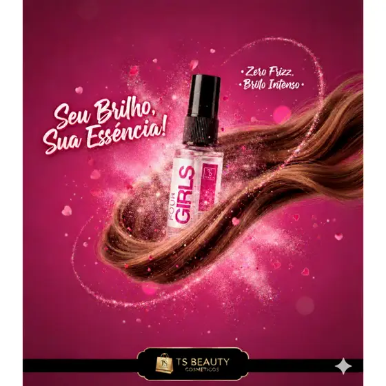 Perfume Capilar Antifriz + Proteção Solar Hair mist inspiração Angel novo – 30ml | TS Beauty Cosméticos