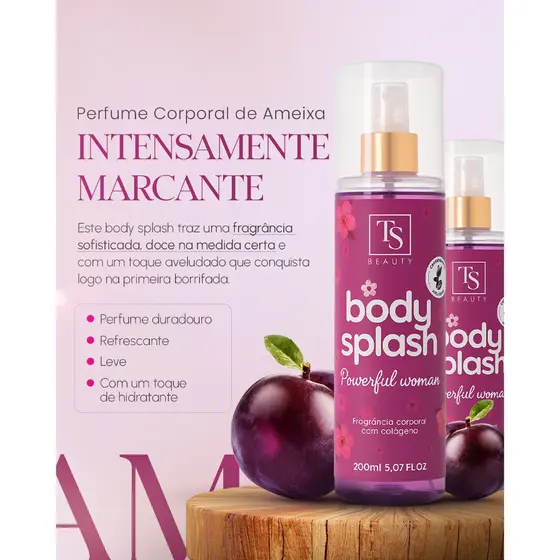 Body Splash  Inspiração Ameixa oboticario – 200ml | TS Beauty