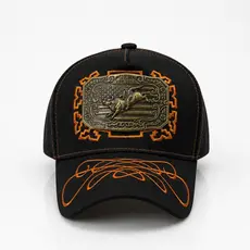 Boné Country Western Bordado Arabesco Aba Curva