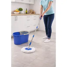 Mop Giratorio Limpeza com balde duplo sortido mop limpeza profissional com esfregão com regulagem
