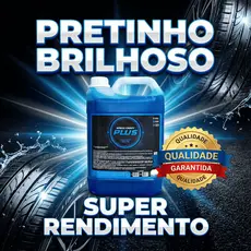 Pretinho Gel Brilho Molhado Plus 5L Pneu Brilhoso Hidratado Speed Crazy
