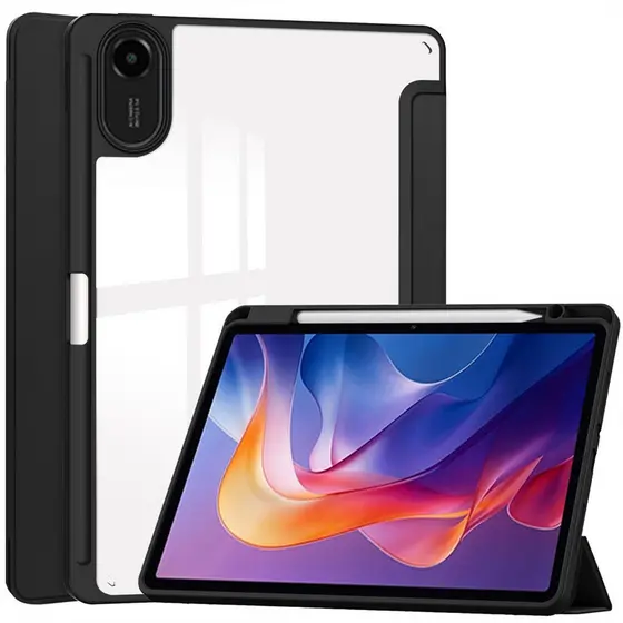 Capa Case Magnética Acrílico Para Xiaomi Redmi Pad 2 11 Polegadas  (2025) Com Suporte Caneta