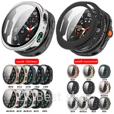 Capa Case Capinha Com Película Para Samsung Galaxy Watch 8 Classic Ultra 2 40 44 46mm 2025