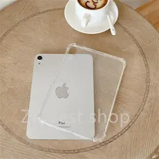 Capa case tablet transparente TPU para Ipad 5 6 7 8 9 10 11 AIR Pro Mini 1 2 3 4 5 6 7 11 13 M2 3 4 A16 12.9