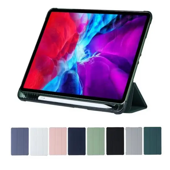 Capa de Silicone Magnética Suporte Caneta Auto Sleep Samsung Galaxy Tab A11 / A11 Plus + 11 8.7 polegadas SM X230