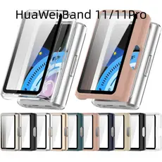 Case Capa Capinha Com Película Para Smartwatch HuaWei Band 11 / 11 Pro