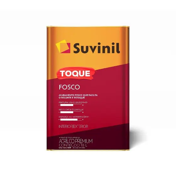 Tinta Toque Fosco Cores Especiais 18L Suvinil
