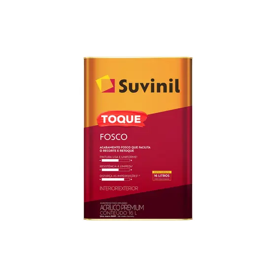 Tinta Toque Fosco Tons de Bege e Marrom Mais Vendidos 16L Suvinil