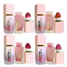 Lua e neve - Blush Liquido com Esponja