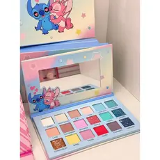 Kit Maquiagem Infantil Stitch Hello Kitty Paleta de Sombras Divertido