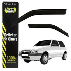 Defletor Calha de Chuva Uno Fire 2 Portas Ecoflex