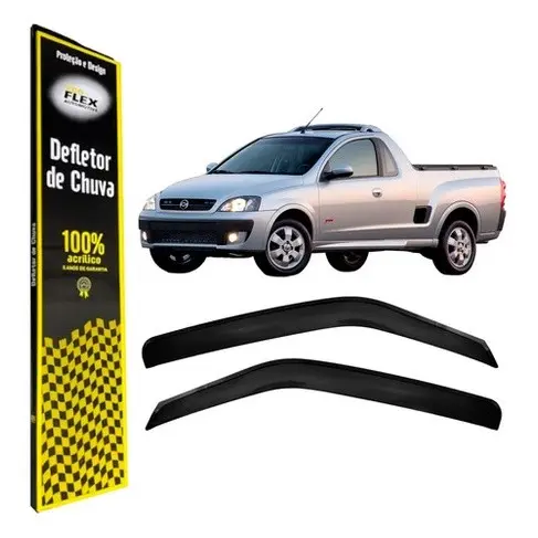 Defletor Calha de Chuva Montana 2003 a 2010 2 Portas Ecoflex