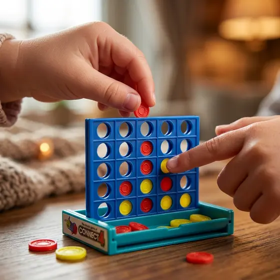 Brinquedo Jogo Connect 4 Mini Estratégia Infantil Educativo