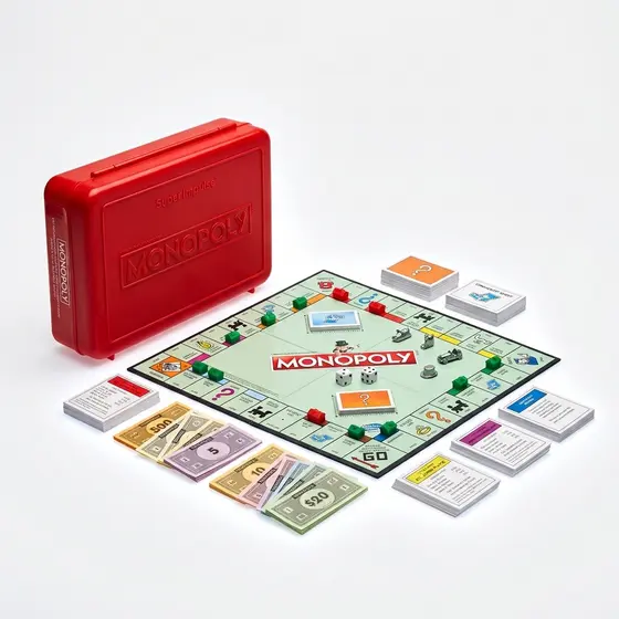 Brinquedo Jogo Tabuleiro Monopoly Mini Infantil Educativo 8+