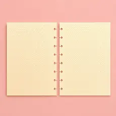 Refil Pólen A5 Caderno de Disco Inteligente 8 Discos 50/100 Folhas Pontilhada
