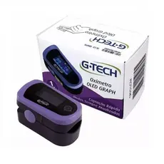 Oxímetro Digital De Dedo Medidor De Saturação e Oxigênio No Sangue G-tech