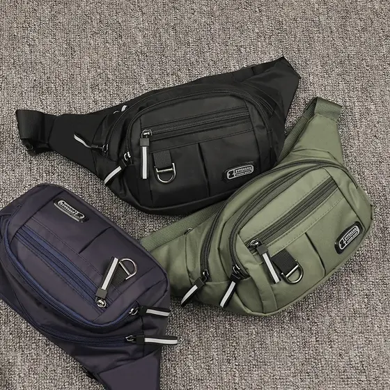 Pochete Masculina com Alça Ajustável Estilosa Resistente e Versátil para Uso Diário,Mochila versátil popular