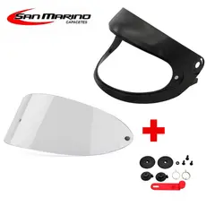 Pala + Viseira + Reparo Capacete Taurus San Marino Completo