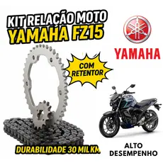 Relação Transmissão com Retentor Yamaha FZ 15 - 2022-2024