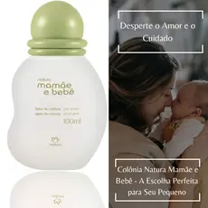 Colônia Mamãe e Bebê - Natura 100ml