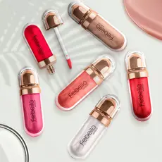 Gloss Labial Hidratação Super Brilhante Febella 3D