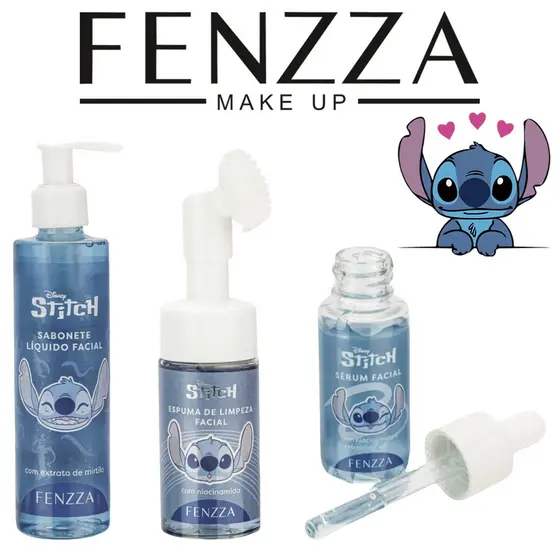Stitch Fenzza Facial e Corporal - Pode escolher Espuma de Limpeza Facial | Sérum Facial | Sabonete Líquido Facial