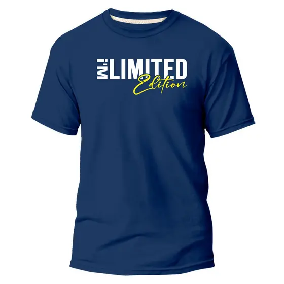 Camiseta 100% ALGODÃO Estampa Limited Edition Camisa Basica Casual Camiseta Limited Estilo Urbano