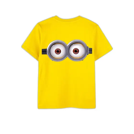 Camiseta Minions Infantil Unissex Camisa Menino Menina Gola Redonda Leve Confortável