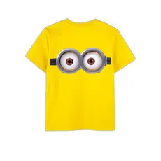 Camiseta Minions Infantil Unissex Camisa Menino Menina Gola Redonda Leve Confortável
