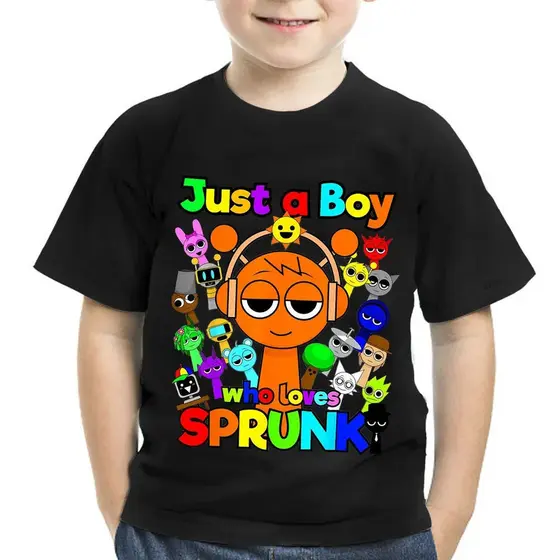 Camiseta camisa blusa Infantis Jogo Incredibox  algodão100%