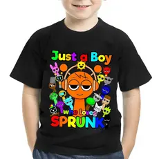 Camiseta camisa blusa Infantis Jogo Incredibox  algodão100%
